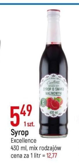 E.Leclerc Syrop malinowy excellence oferta