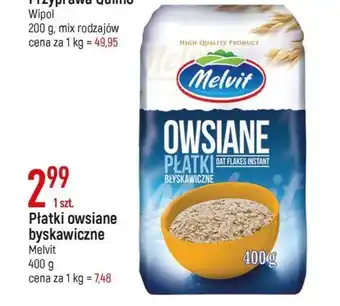 E.Leclerc Płatki owsiane błyskawiczne melvit oferta