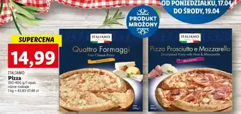 Pizza prosciutto z mozzarelą italiamo