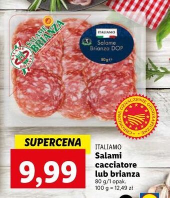 Lidl Salami cacciatore italiamo oferta