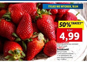 Lidl Truskawki oferta