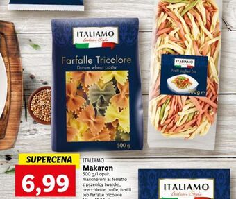 Lidl Makaron maccheroni al ferretto italiamo oferta