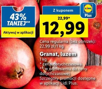 Lidl Granat oferta