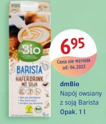 dm drogerie markt DmBio Napój owsiany 1 L oferta
