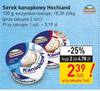Stokrotka Serek kanapkowy Hochland 130g oferta