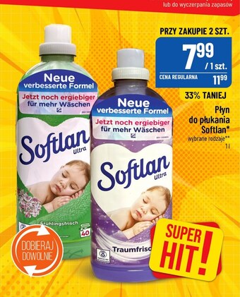 Polomarket Płyn do płukania tkanin softlan oferta