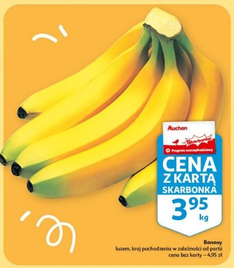Auchan Banany 1kg oferta