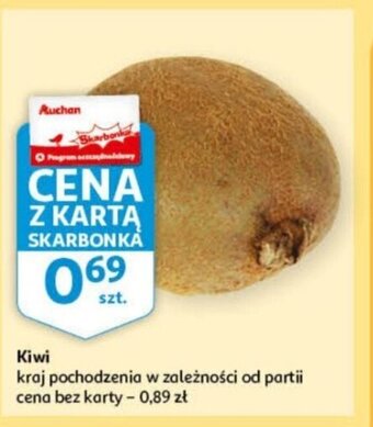 Auchan Kiwi 1szt. oferta