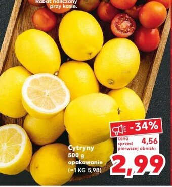 Kaufland Cytryny 500g oferta