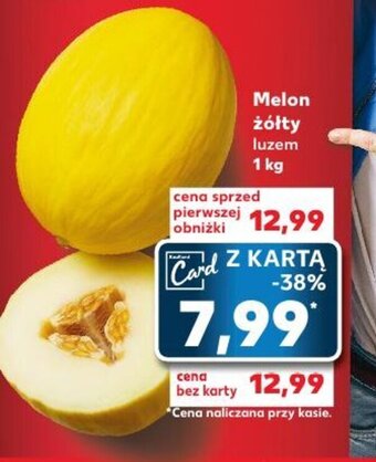 Kaufland Melon żółty 1kg oferta