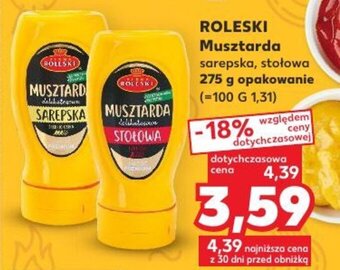 Kaufland Roleski Musztarda 275g oferta