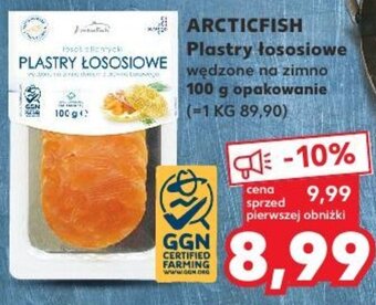Kaufland Arcticfish Plastry łososiowe 100g oferta