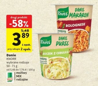 Intermarche Knorr Danie 50-71g oferta