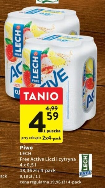 Intermarche Lech Piwo 0,5l oferta