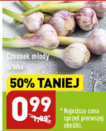 ALDI Czosnek młody oferta