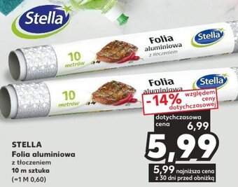Kaufland Stella Folia aluminiowa 10m oferta