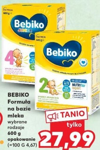 Kaufland Bebiko Formuła na bazie mleka 600g oferta