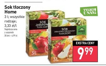 Stokrotka Sok jabłkowy tłoczony oferta