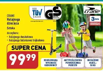 ALDI Hulajnoga dziecięca trójkołowa oferta