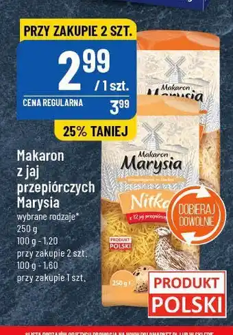 Polomarket Makaron z 12 jaj przepiórczych kluska oferta