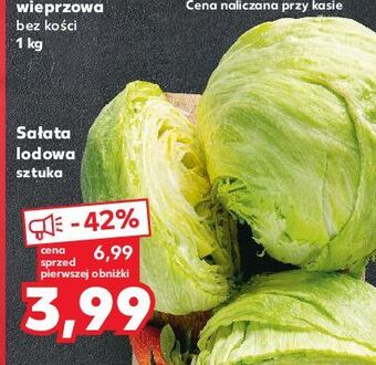 Kaufland Sałata lodowa oferta