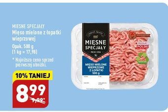 ALDI Mięso mielone z łopatki mięsne specjały zawsze świeże (aldi) oferta