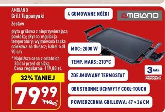 ALDI Grill teppanyaki ambiano oferta