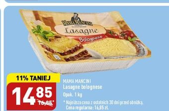 ALDI Lasagne bolognese mama mancini oferta