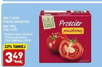 ALDI Przecier pomidorowy king's crown (aldi) oferta