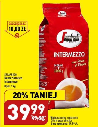 ALDI Kawa segafredo intermezzo oferta