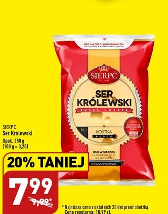 ALDI Ser królewski sierpc oferta