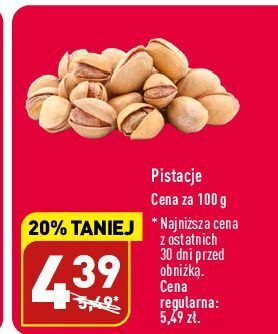 ALDI Pistacje oferta