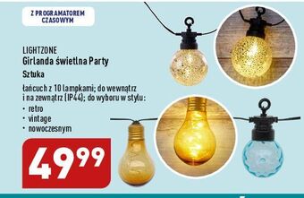ALDI Girlanda party 10 led lightzone oferta