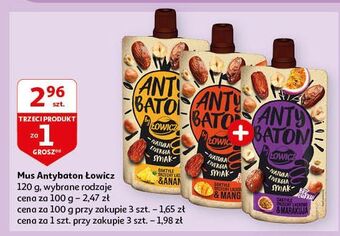 Auchan Mus daktyle & mango antybaton oferta