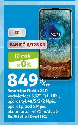 Auchan Smartfon x10 nokia oferta