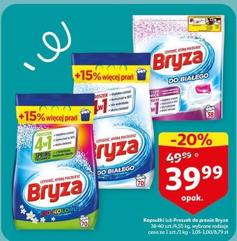 Auchan Kapsułki do prania koloru 5w1 bryza oferta