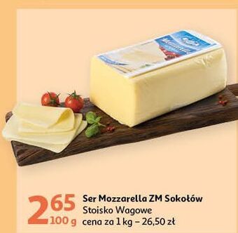 Auchan Ser mozzarella sokołów oferta