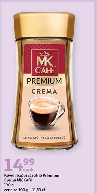 Auchan Kawa mk cafe premium crema oferta