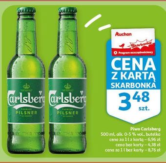 Auchan Piwo carlsberg oferta