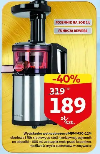 Auchan Sokowirówka mso-12m mpm product oferta