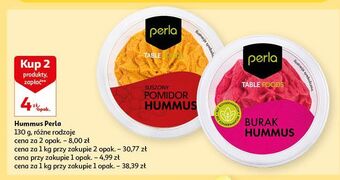 Auchan Hummus pomidor perla oferta