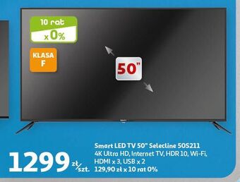 Auchan Telewizor 50'' 50s211 selecline oferta