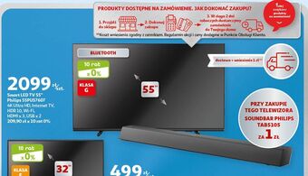 Auchan Telewizor 55 55pus7607 philips oferta