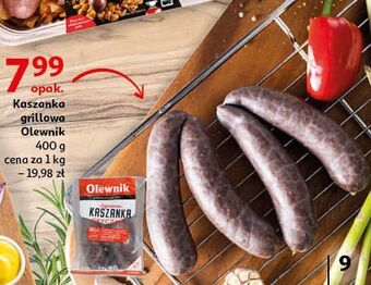 Auchan Kaszanka grillowa olewnik oferta