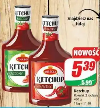 Dino Ketchup pikantny roleski oferta