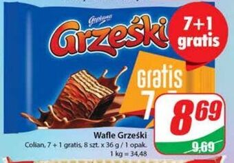 Dino Wafelek w czekoladzie grześki oferta