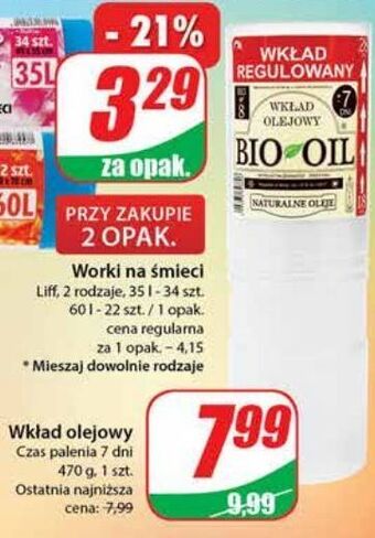 Dino Wkład olejowy 7 dni bio oil oferta
