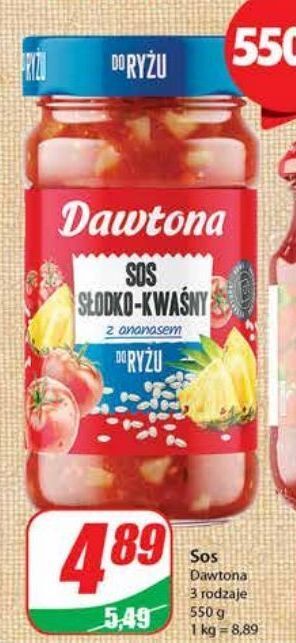 Dino Sos słodko-kwaśny z ananasem dawtona oferta