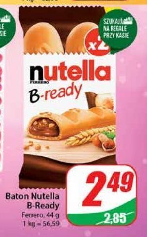 Dino Chlebki z nadzieniem nutella b-ready oferta
