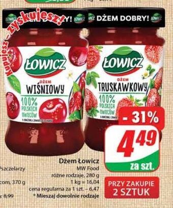 Dino Dżem wiśniowy łowicz oferta